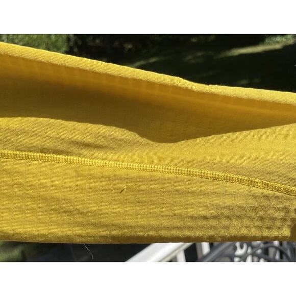 Patagonia R1 Regulator Fleece Pullover Men’s Medium Yellow Waffle Grid Hi-Vis - Picture 12 of 12